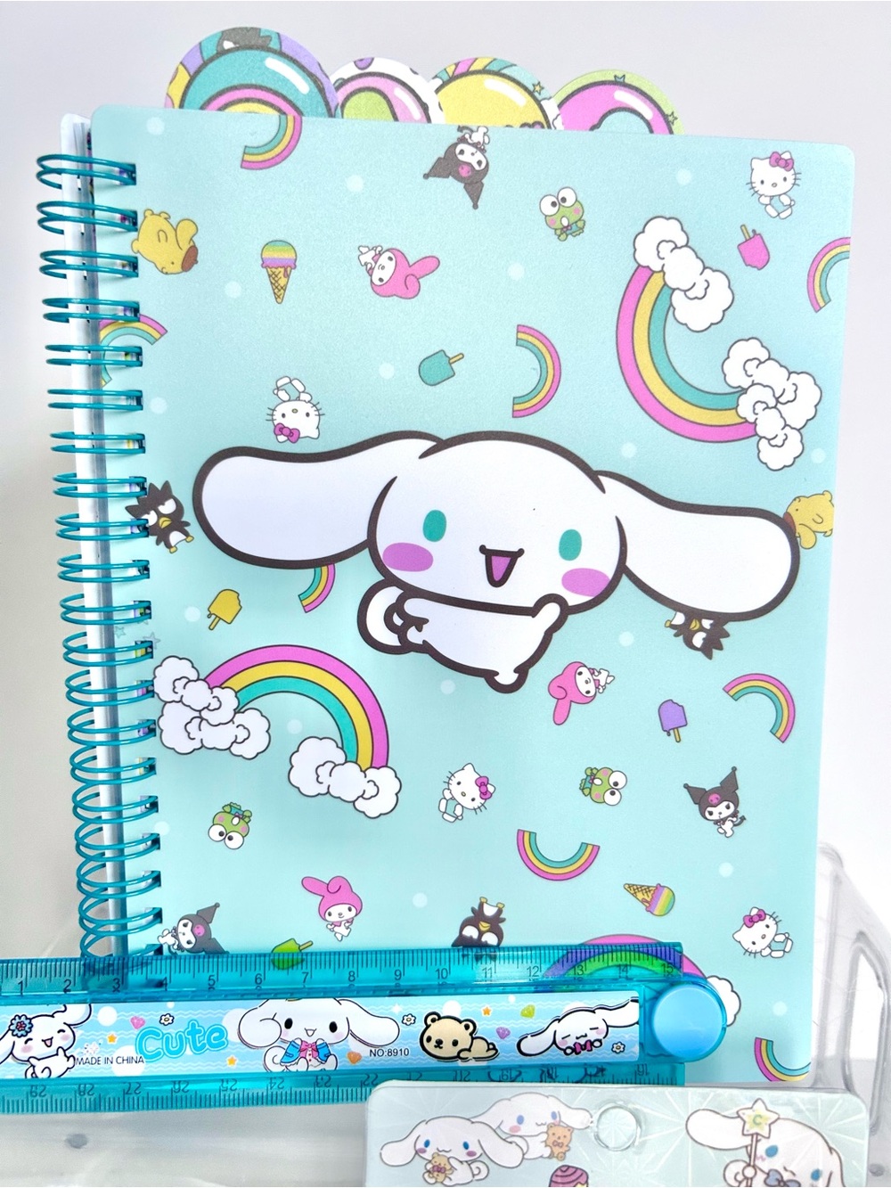 🩵(CIN339) Cinnamoroll Adorable 8-Piece Fun Bundle! - Picture 2 of 12